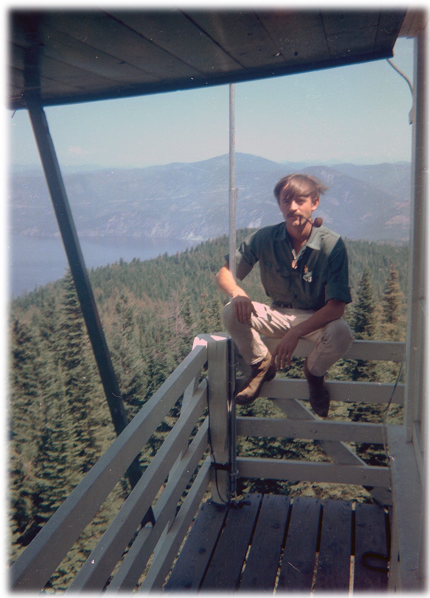 Summer job Bernard Peak lookout Kaniksu National Forest Idaho Fire